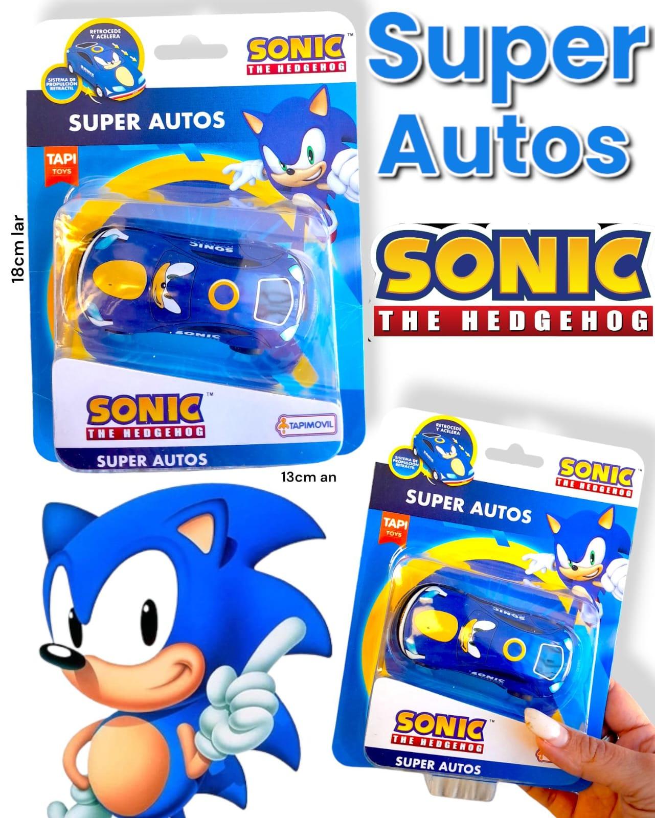 Auto Sonic Super Autos Pull Back Tapimovil